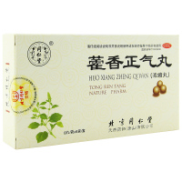 同仁堂 藿香正气丸（浓缩丸） 8丸*6袋/盒