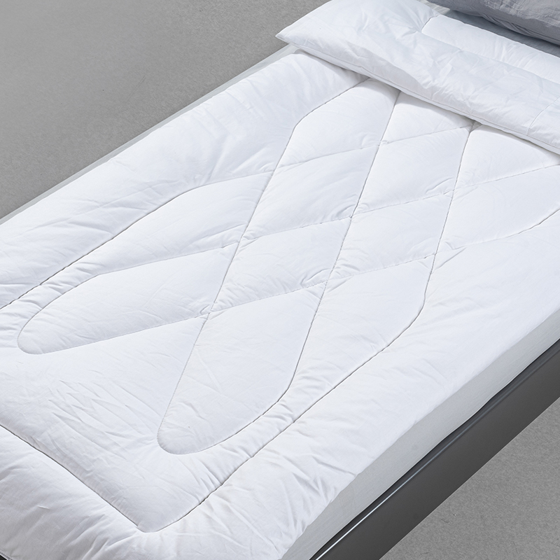 采馨 全棉褥子 白色床褥床垫 条高清大图
