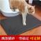 新款上架双层猫砂垫防带出 防水止滑猫垫子猫咪垫环保EVA宠物猫垫 黑色 XS29*29cm