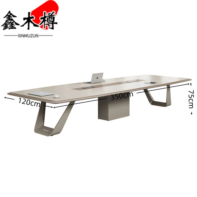 鑫木樽会议桌3500mm张高清大图