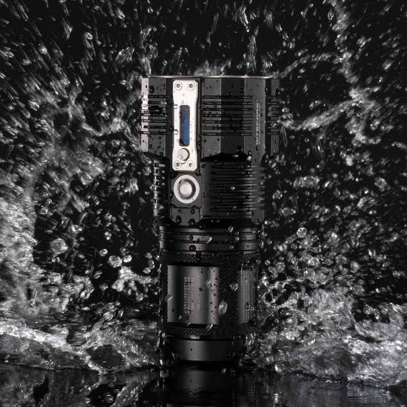 奈特科尔NITECORE TM28强光远射可充电手电筒6000流明 TM28含IMR电池+NBP68HD电池组+适配器