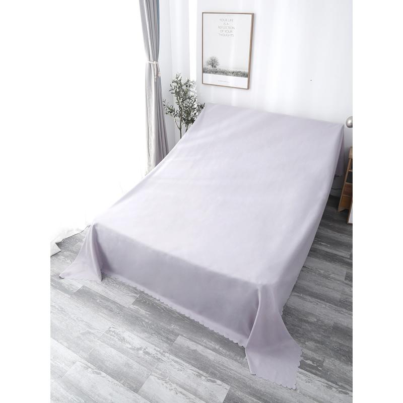 家具沙发防尘布料遮灰布装修遮卧室客厅床防尘罩大盖布挡灰布 银灰色 2.8*3.0m(1.5米床3人沙发)高清大图