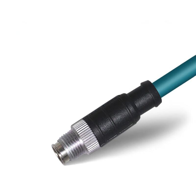 可思未来 M12转RJ45网线高柔 KS-D-TM12D2 4芯/D型4针/2米 (单位:根)高清大图