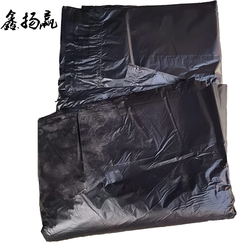 鑫扬赢 一次性黑色垃圾袋 80*100 200条/件高清大图