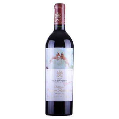 [名庄酒]2012年 木桐酒庄(Mouton Rothschild)干红葡萄酒750ml(正牌) 单瓶装 RP94