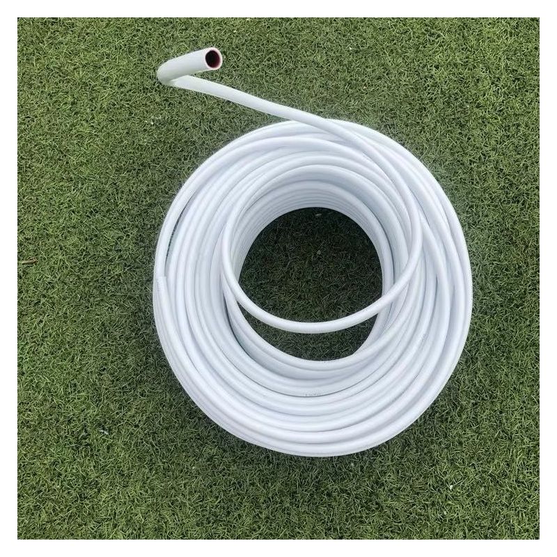 白色 20mm铝塑管1米价格|婚庆道具pvc管铝塑管舞台背景装饰造型管婚礼路引s型线圈百变拱门