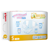贝亲婴儿纸尿裤 尿不湿 小号S78片(4-8kg)蚕丝蛋白系列