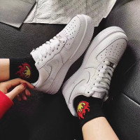 NIKE耐克男鞋女鞋AirForce1空军一号AF1经典板鞋休闲鞋低帮小白鞋314192-117/CT7724-100