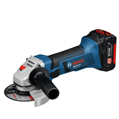博世(BOSCH)GWS 18V-Li 充电式角磨机切割机 锂电打磨机磨光机 (18V 100mm外径 不含电池)