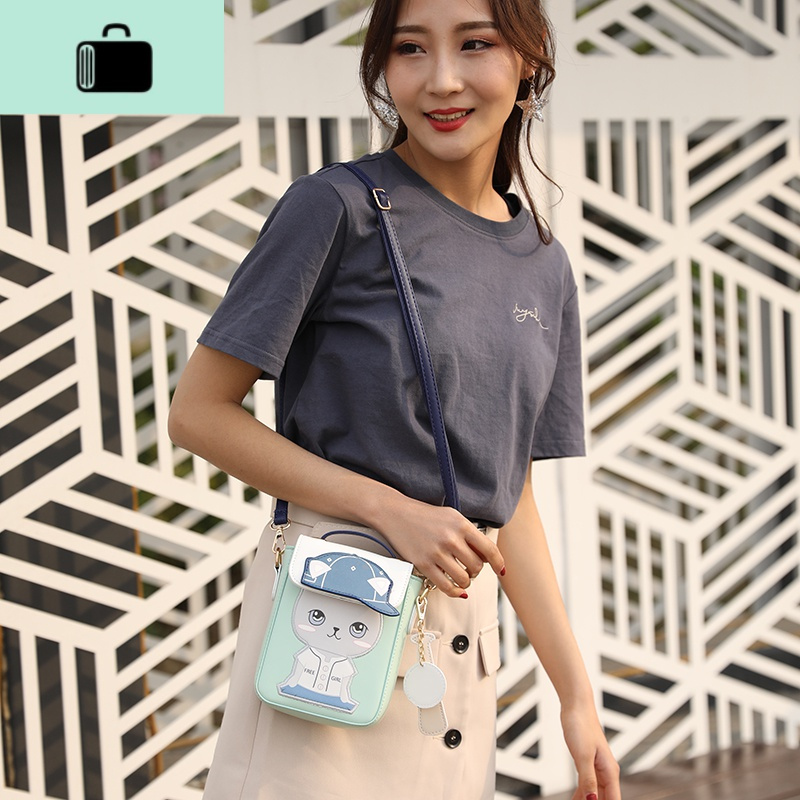 夏季女包2020新款迷你手提手机包ins超火小包萌系少女单肩斜挎包NEW LAKE女斜挎包