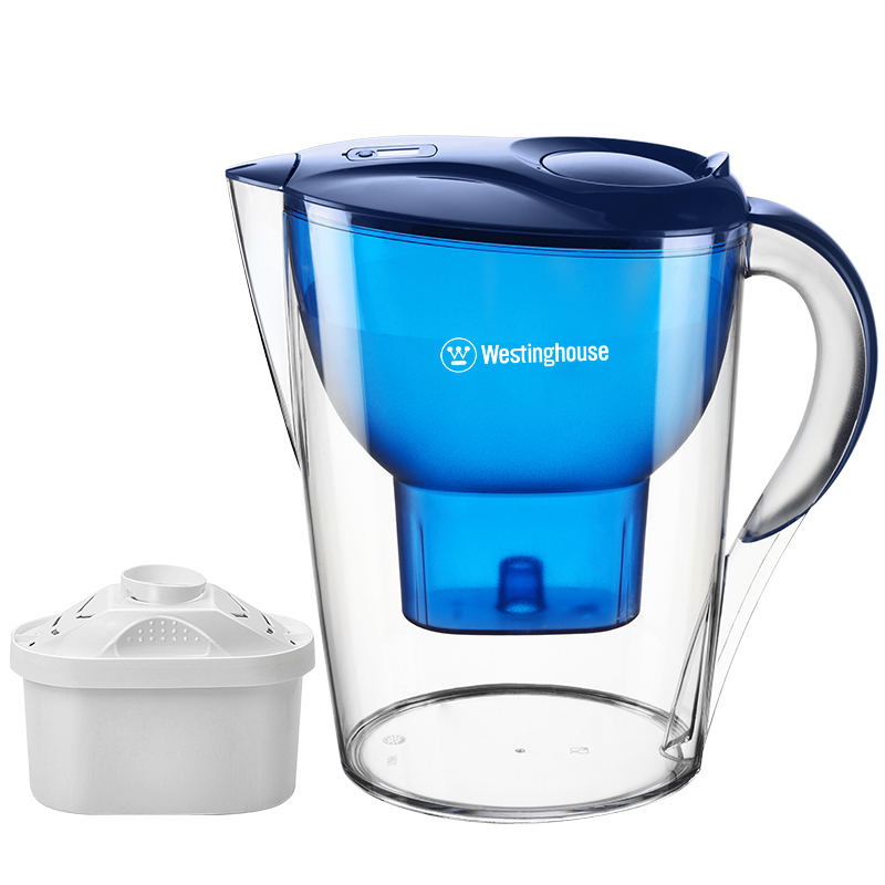 西屋(Westinghouse) 过滤净水器 家用滤水壶 净水壶 3.5L宝蓝色 滤水壶WT-B02高清大图