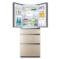 海尔(Haier)BCD-426WDGBU1冰箱多门 426升智能变频 风冷无霜干湿分储 家用1级能效