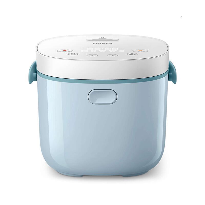 飞利浦(Philips) HD3071/21 智能迷你电饭煲小型电饭煮锅家用1-2人 蓝色预约功能 可做酸奶2L小容量