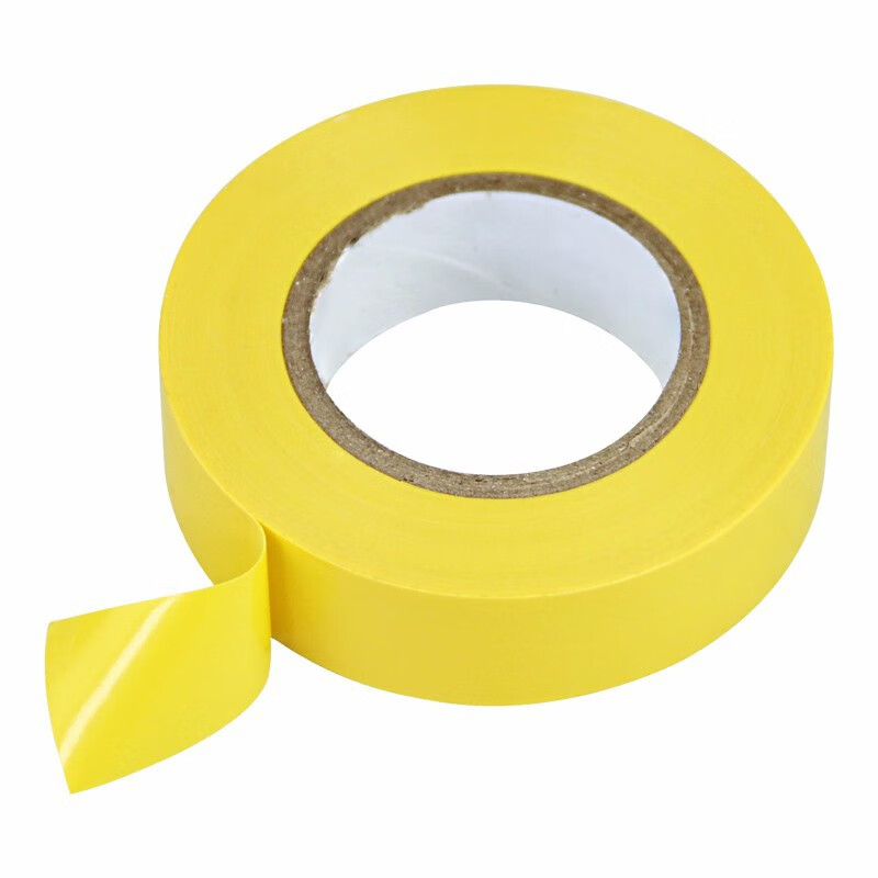 彩标 FS20 18mm*20m 绝缘胶带 黄色(单位:卷)高清大图