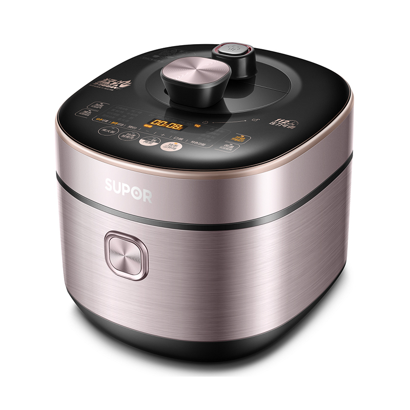苏泊尔suporsy50hc36q电压力锅家用5l精钢球釜智能视频