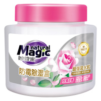 妙管家 (MAGIC AMAH)防霉除湿盒 可重复使用 玫瑰花香 320g/盒[纳爱斯]
