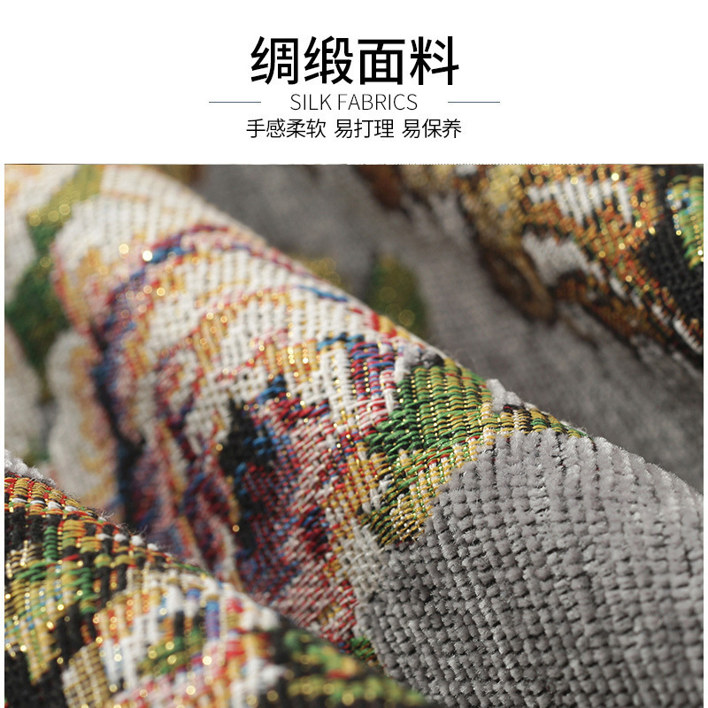 美帮汇抱枕靠垫客厅欧式简约沙发靠枕女简约现代大靠背床头抱枕套不含芯高清大图