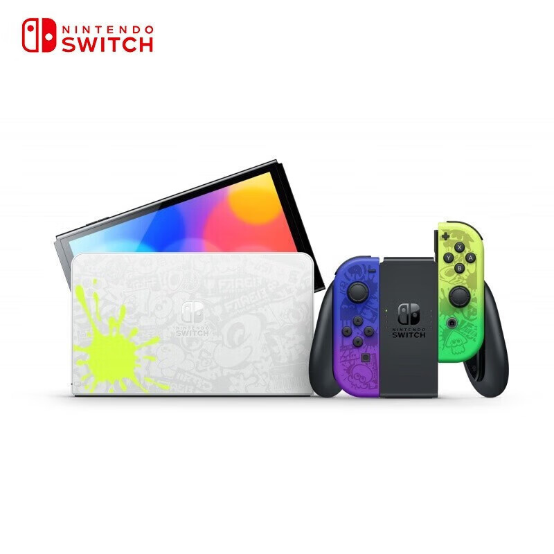 任天堂switch oled游戏机ns日版OLED喷射3限定机