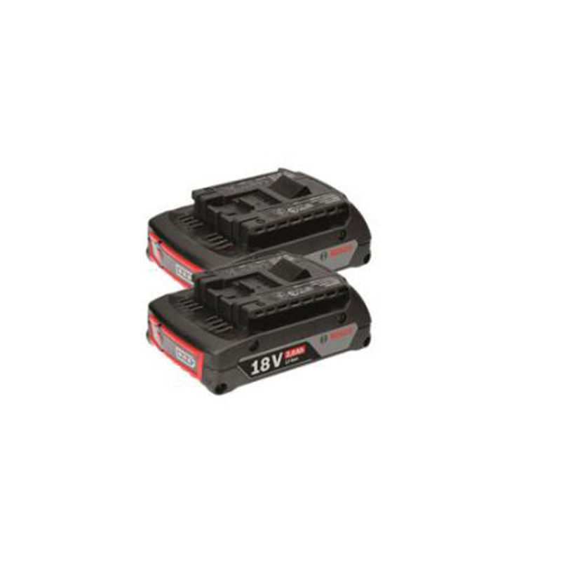 博世(Bosch) 锂电移动电源套件 2电1充套装18V 2.0Ah 货期5-10天