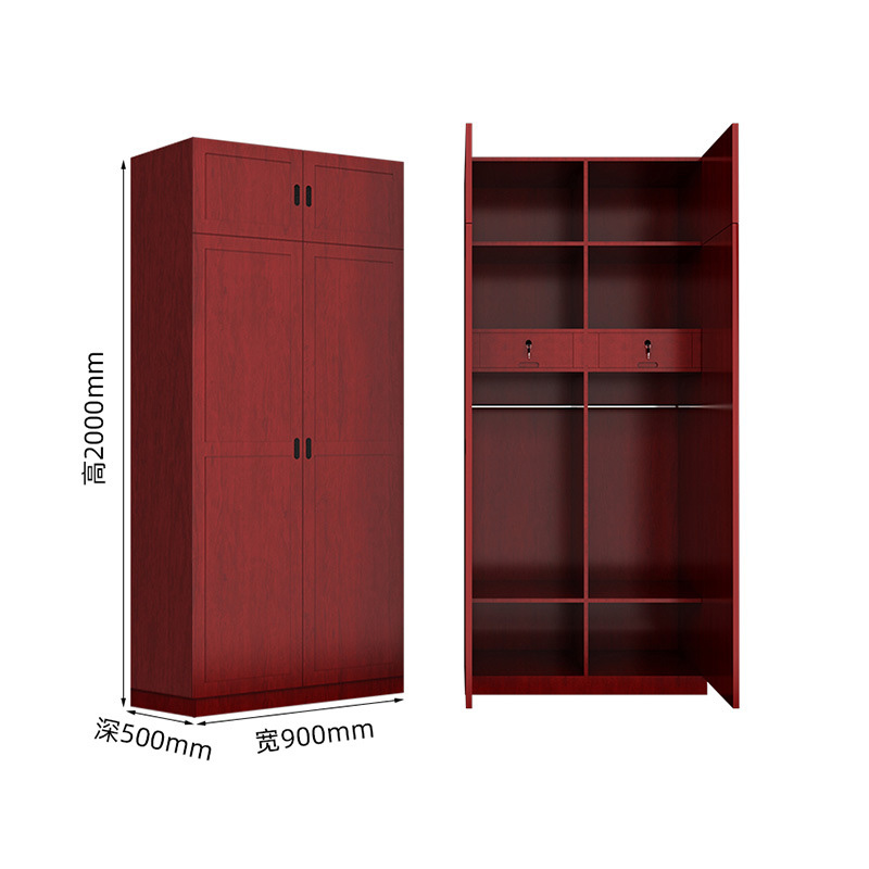 豪利特标准内务柜储物柜衣柜更衣柜实木组合储物柜[升级款]高清大图