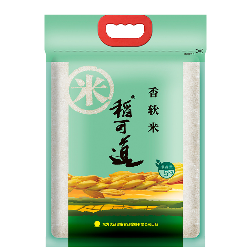 稻可道 软香稻 苏北大米 香软米 5KG
