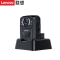 联想(Lenovo)DSJ-8H GPS定位执法记录仪可换电池WIFI远程监控2K高清红外夜视现场音视频记录仪64G黑色