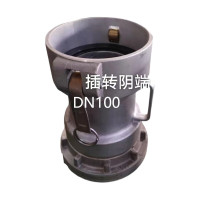蓝宇星琳 3611插转接头100阴端100插转 DN100 1个