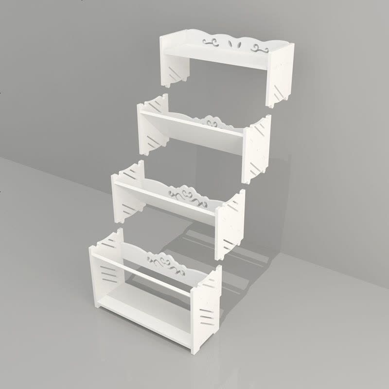 家用欧式口迷你多层鞋架简易省空间小号斜款多功能鞋柜经济型G 两层大号高一层[加高专用]图片