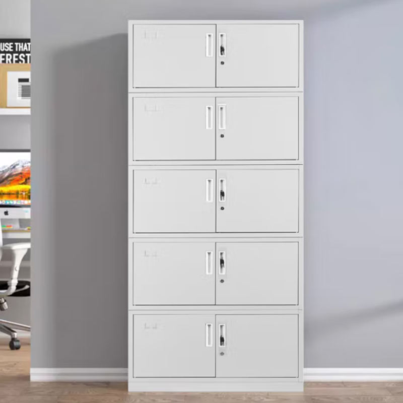 爱得帮铁皮五节柜 900*400*2000mm 组高清大图