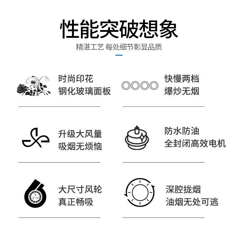 志高(CHIGO) 中式顶吸式大吸力抽油烟机家用 厨房脱排小型吸油烟机壁挂租房用