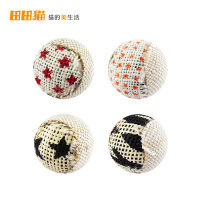 田田猫 12017小球套装(帆布球)/猫玩具