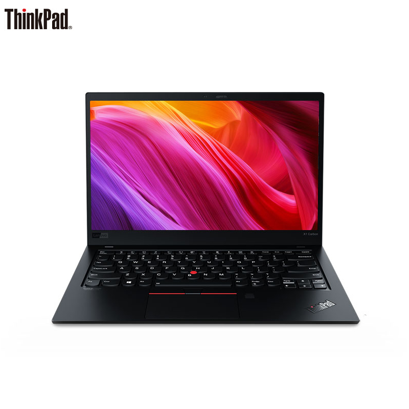 联想ThinkPad X1 Carbon 14英寸轻薄笔记本电脑(i5-10210U 8G 512GSSD)黑色 指纹识别 背光键盘 商务办公 网课学习高清大图