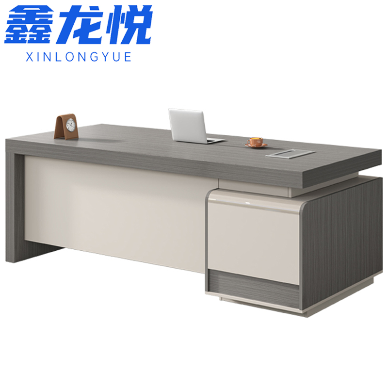 鑫龙悦经理桌1.6米张高清大图