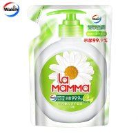 威露士（Walch）健康抑菌99.9%洗手液(青柠盈润)袋装525ml家庭便携
