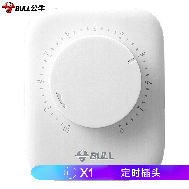 公牛(BULL)定时插座 旋钮定时 倒计时功能 GND-3高清大图