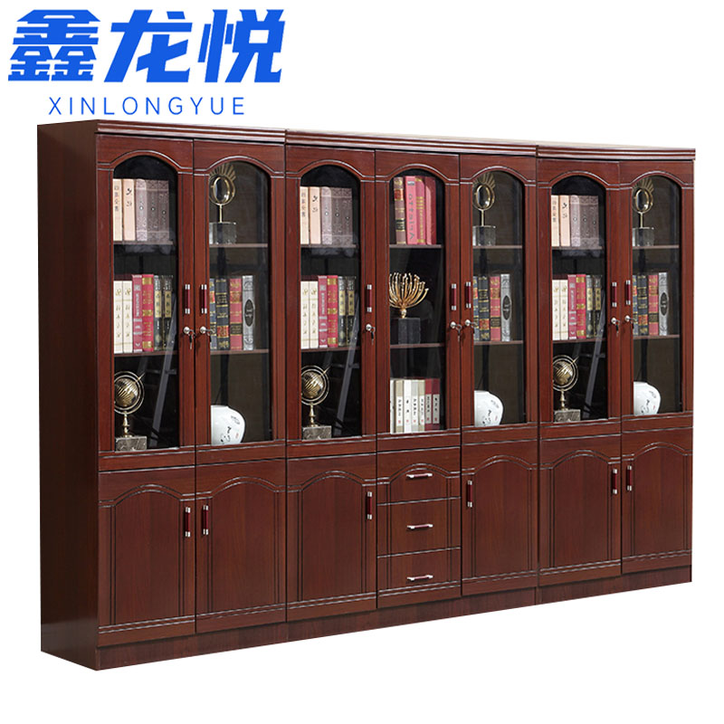 鑫龙悦落地柜七门三抽台高清大图