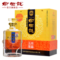 榆树钱珍品五星52度650ml浓香型白酒东北高度粮食酒吉林名酒