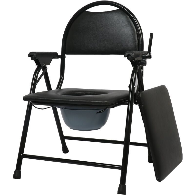 残疾老人坐便椅可折叠防滑座便椅孕妇闪电客大便椅马桶坐便器坐厕凳