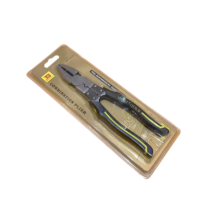 波斯(BOSI)多功能钢丝钳(8.5“/220mm)把高清大图