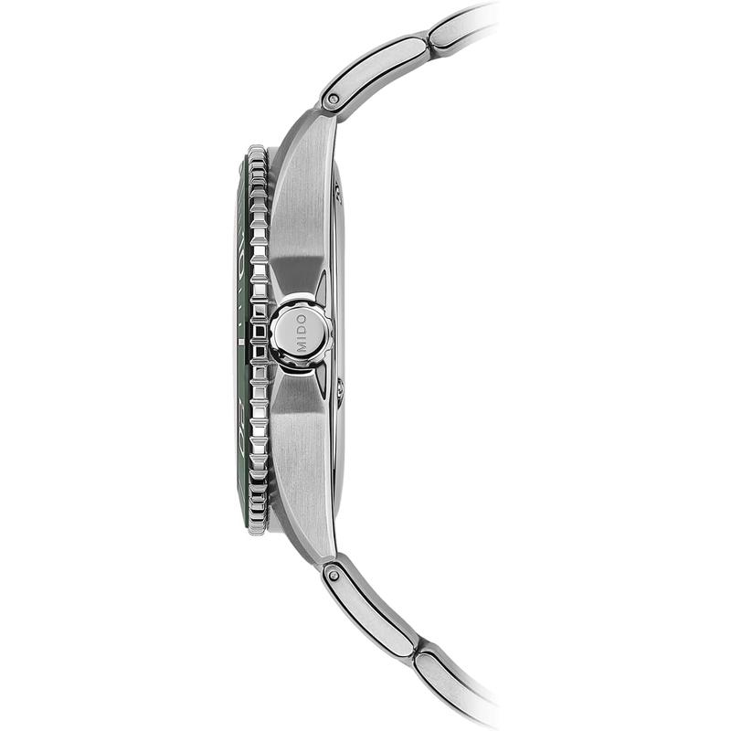 Mido瑞士自动机械陶瓷圈绿盘男表防水米M高清大图