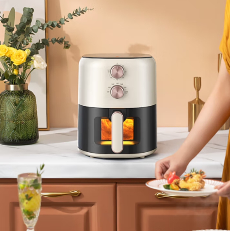 美的(Midea)空气炸锅KZE459X9BD 家用4.5L大容量