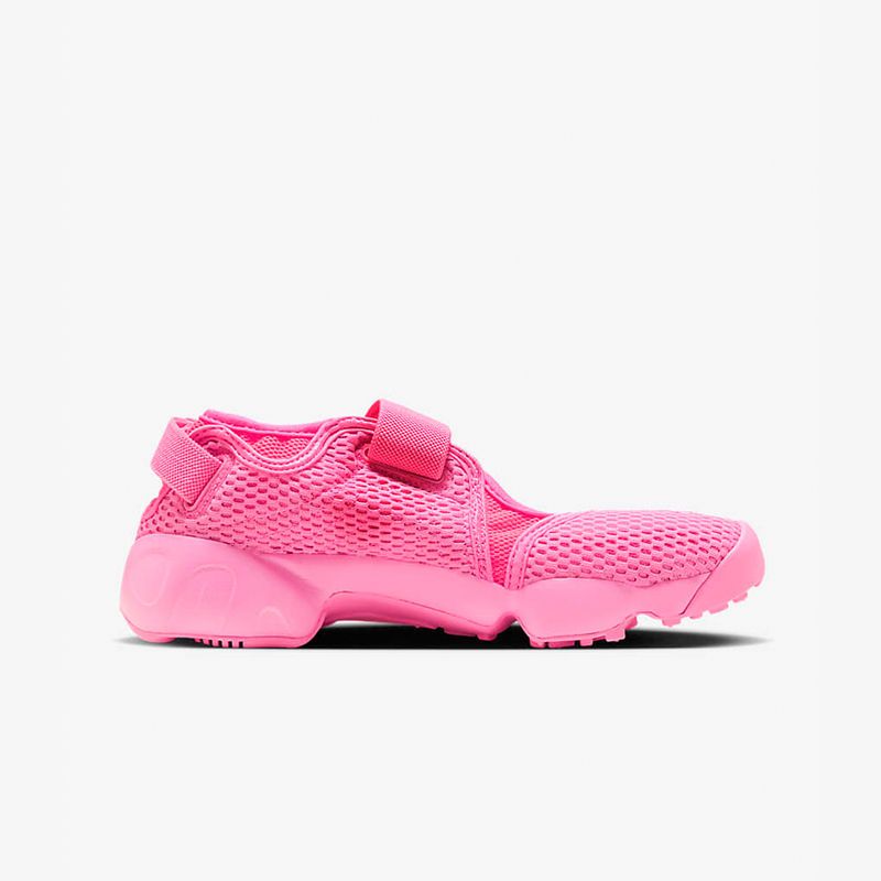 Nike Air Rift BR 防滑耐磨 运动凉鞋 女款 粉色 FN9326-666