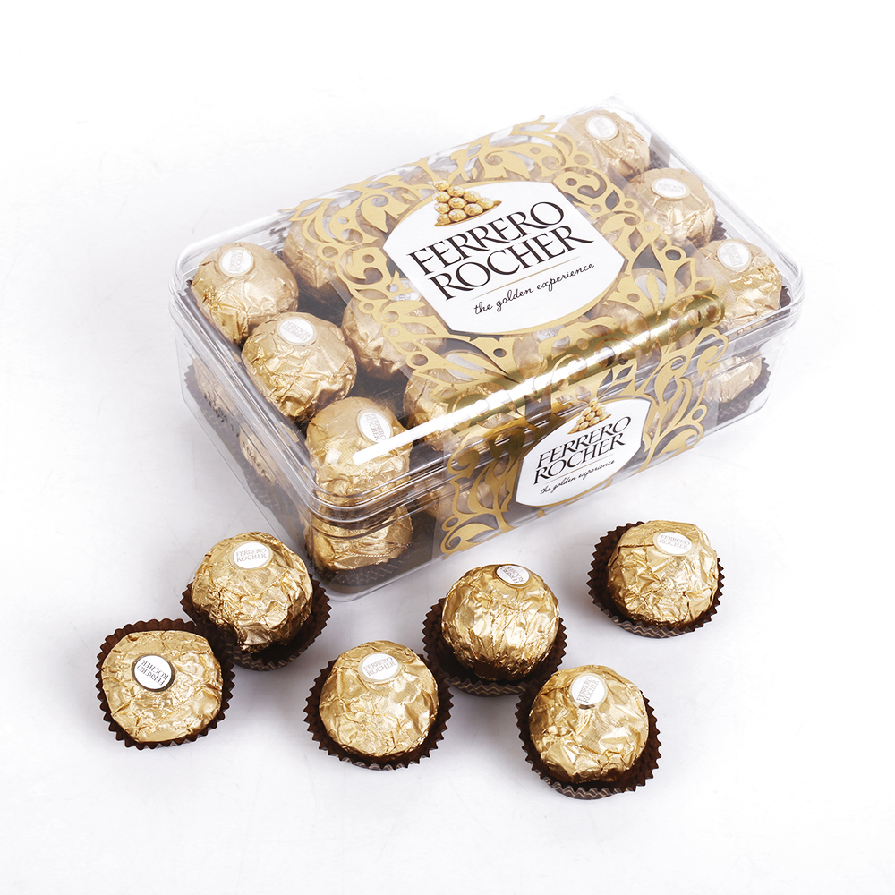 意大利费列罗(ferrero)金莎 巧克力375g/盒 t30粒装意大利进口