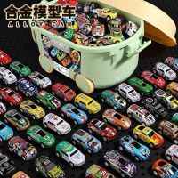 合金回力小汽车迷你铁皮赛车桶装玩具车玩具惯性男孩合金小汽车-6.8cm随机款;【1O辆】