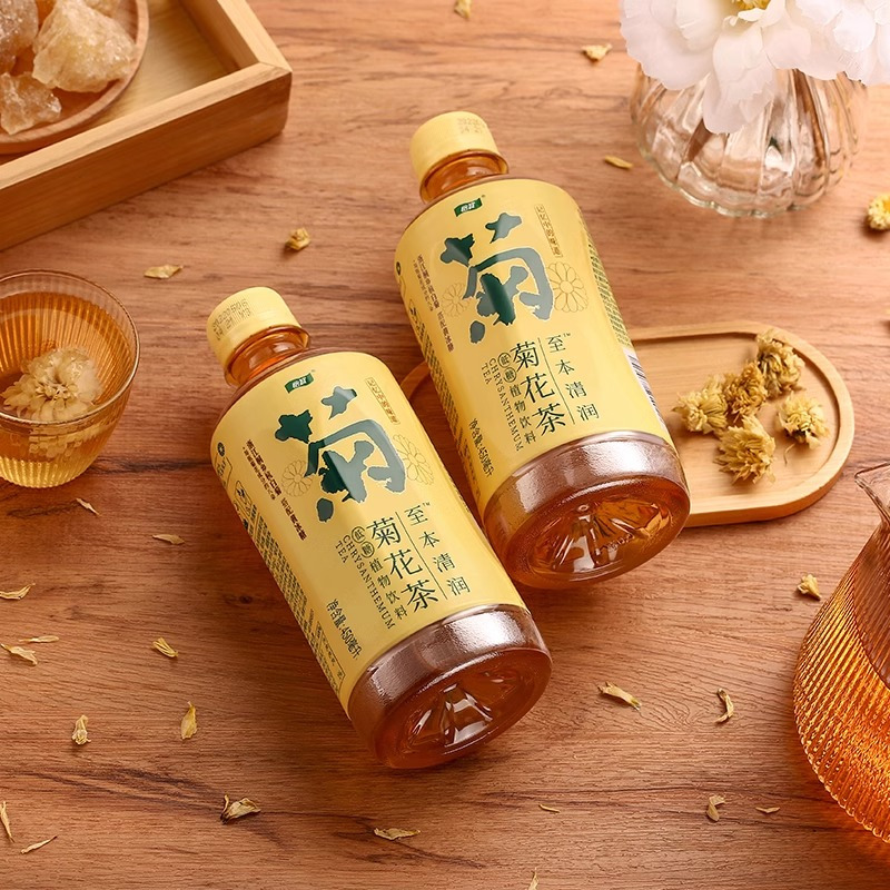 怡宝菊花茶饮料450ml*15瓶至本清润植物饮料夏日清凉解腻饮品