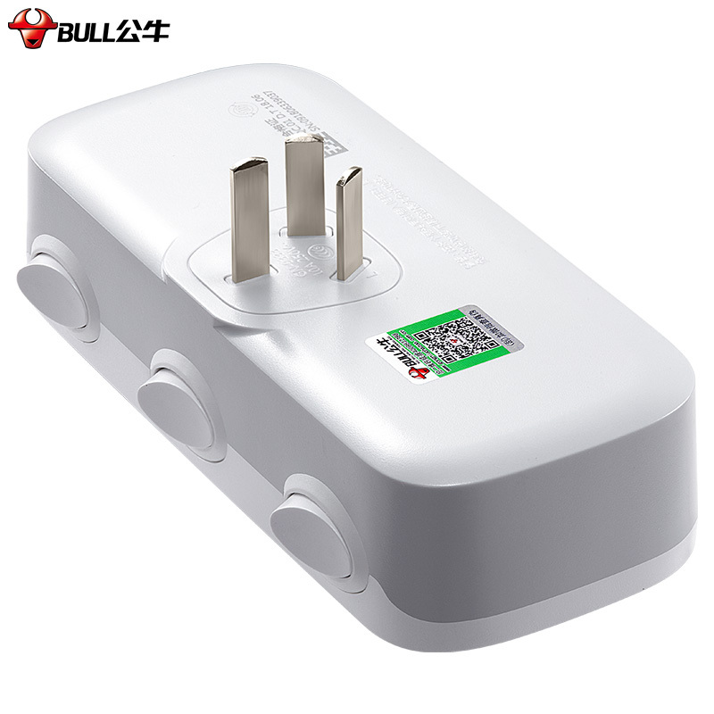公牛(BULL)GN-9333 新国标 三位分控开关转换器 白色(单位:个)