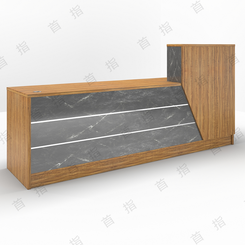 首指（SZ）前台办公桌 SZ-X-T2402--2高清大图