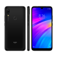 小米 (MI) Redmi 7 骁龙632 4000mAh大电量 3GB+32GB 亮黑色 水滴全面屏拍照游戏智能手机双卡双待 小米 红米 移动联通电信全网通4G手机