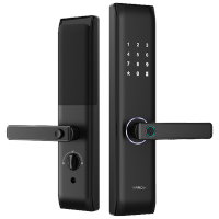 箭牌（ARROW）指纹锁智能锁通用型一握开把手指纹家用防盗门锁 智能密码锁电子锁磁卡锁OG916