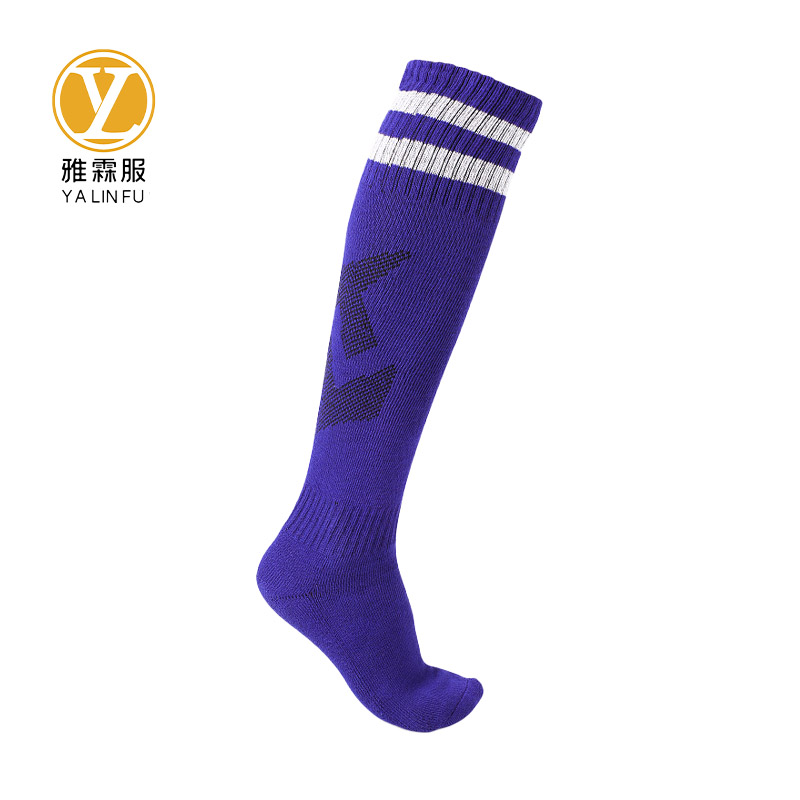 雅霖服 足球袜男长筒过膝防滑袜子成人YLFWZ104016双高清大图